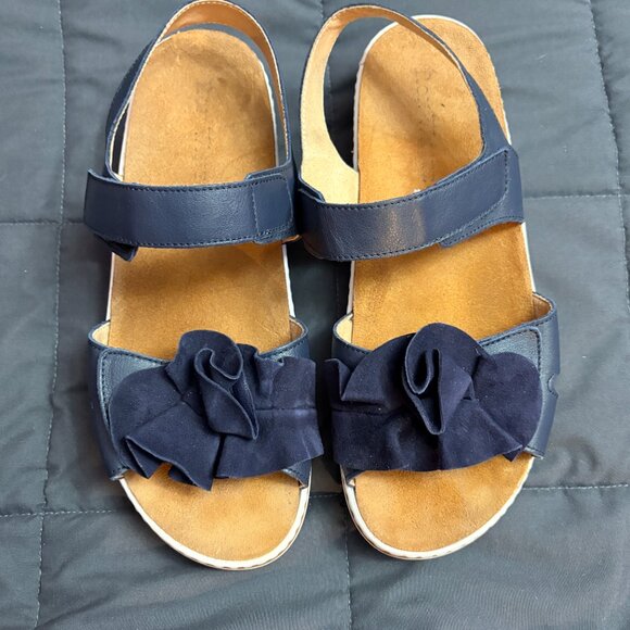 Ron White Francis Leather Footbed Sandal - Size: EU 40 (US 9-9.5) - Picture 12 of 16